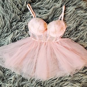 Rare Victoria's Secret princess ballerina lingerie